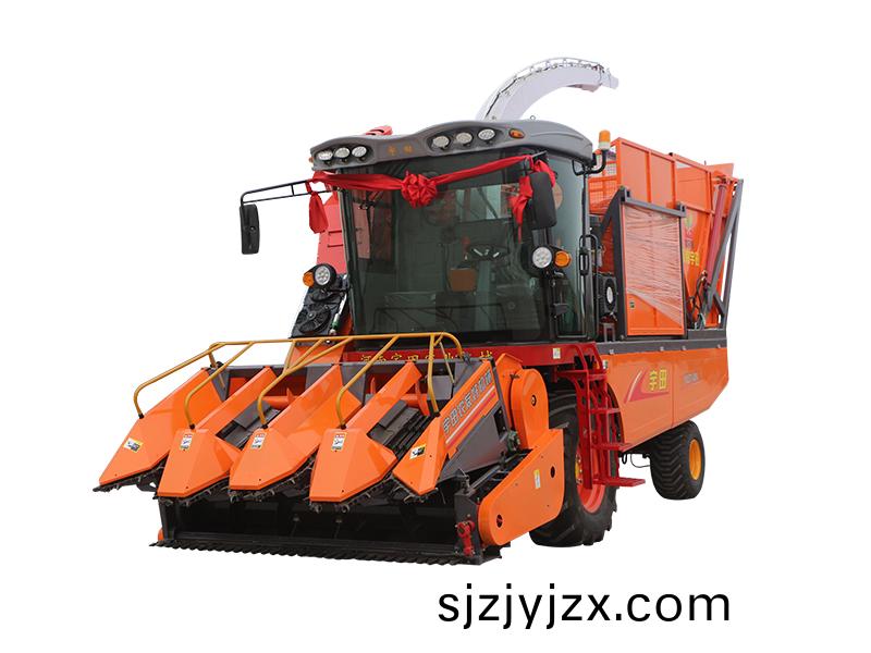 4YZB-4A2自走(zou)式穗(sui)莖兼收玉米收穫機(ji)
