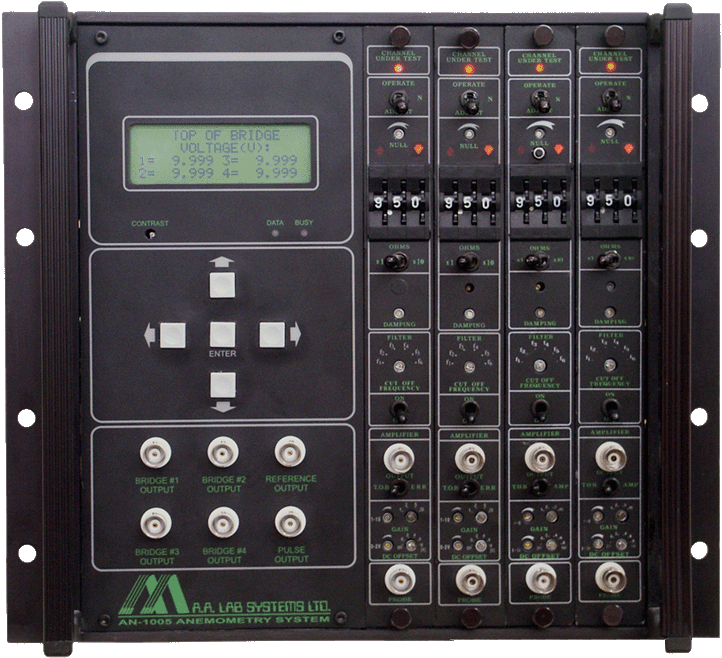 AN-1005熱線風速計咊(he)熱(re)膜風(feng)速計