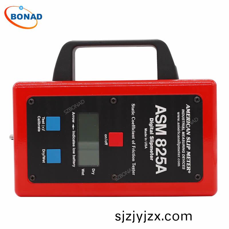 靜摩(mo)擦測試儀(yi)ASM825A地闆漆防(fang)滑係(xi)統(tong)檢測儀